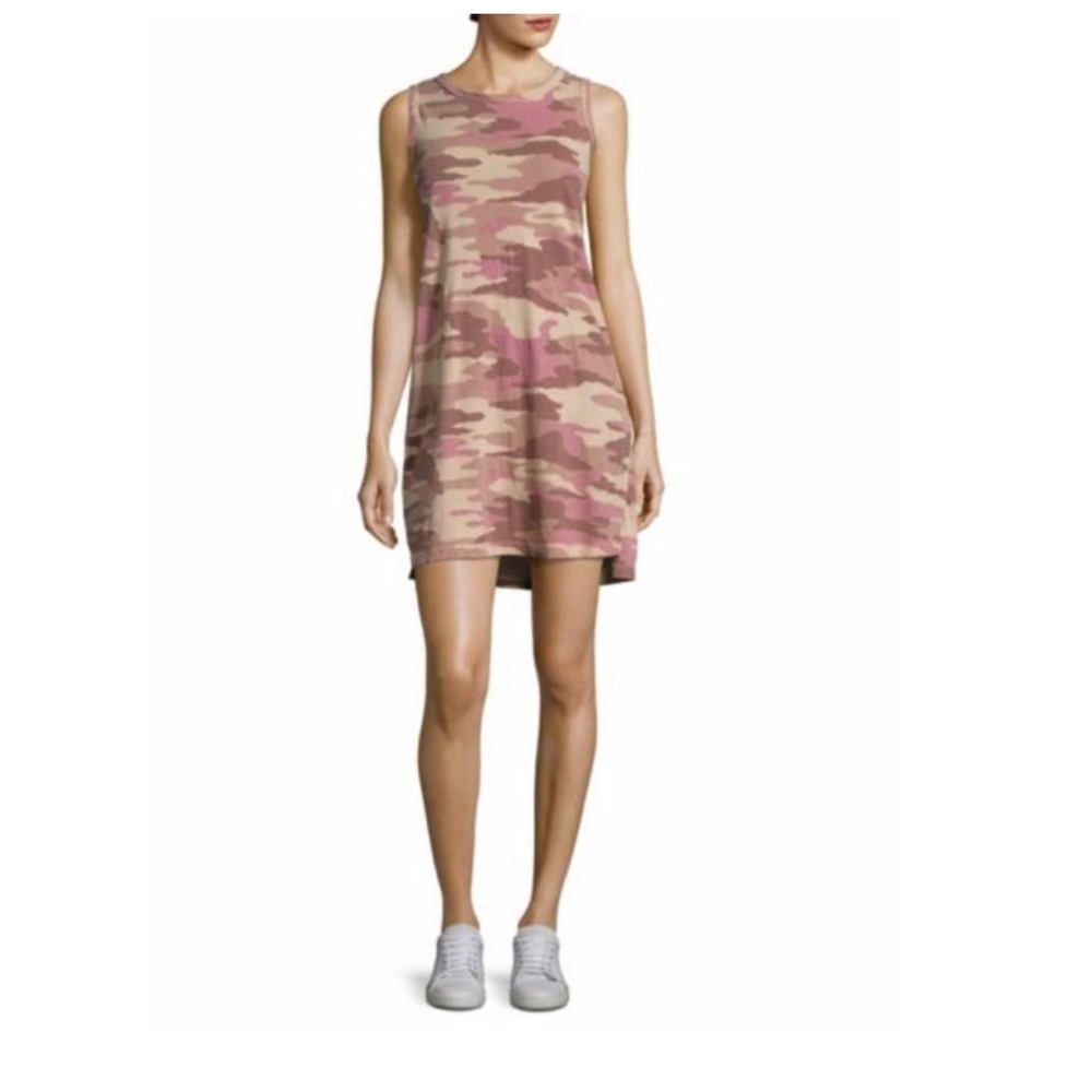 Current/Elliott pink camo dress